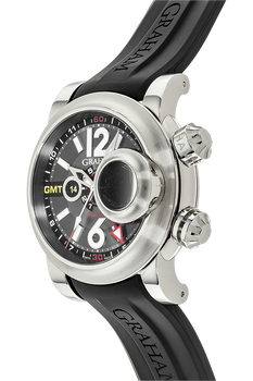 Swordfish Grillo Alarm GMT Stainless Steel Automatic