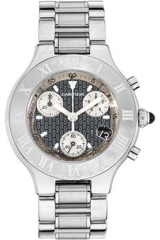 Must 21 Chronoscaph Stainless Steel Quartz