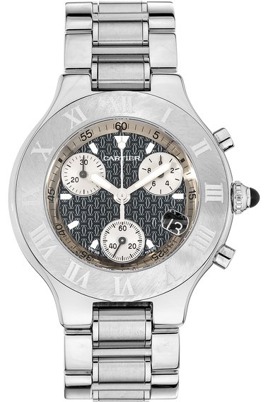 Must 21 Chronoscaph Stainless Steel Quartz