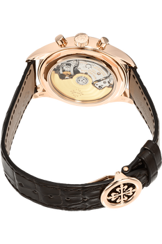 Annual Calendar Flyback Reference 5960 Rose Gold Automatic