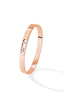Move Noa Bangle in Pink Gold Size M