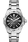 Aquaracer Calibre 5 Automatic Mens Black Steel Watch