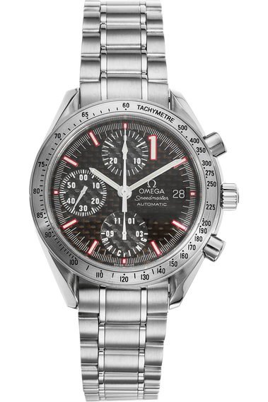 Speedmaster Date Michael Schumacher Limited Edition Stainless Steel Automatic
