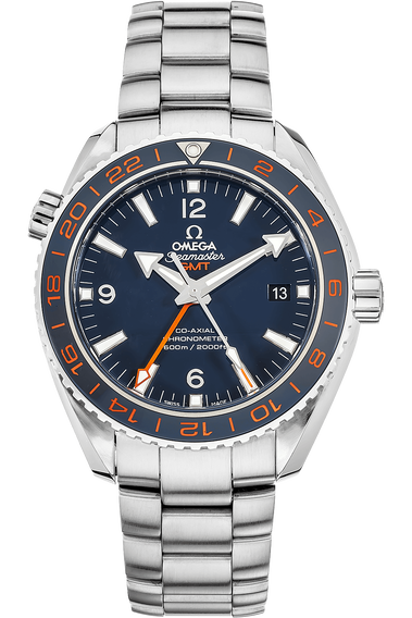 Seamaster Planet Ocean Co-Axial GMT Stainless Steel Automatic