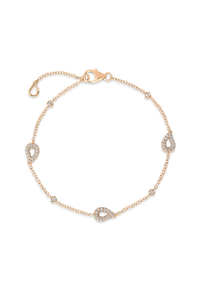 Lacrima Bracelet in 18K Rose Gold