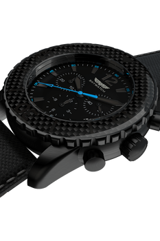 46mm Chrono Black IP