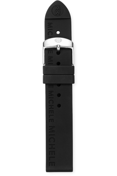 Michele silicone watch bands 18mm deals