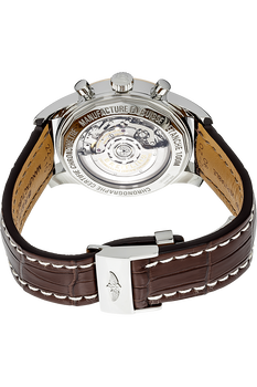 Transocean Chronograph Rose Gold and Stainless Steel Automatic