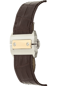 Santos 100 Yellow Gold and Stainless Steel Automatic