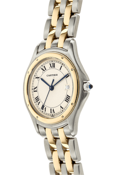 Cougar Yellow Gold and Stainless Steel Quartz