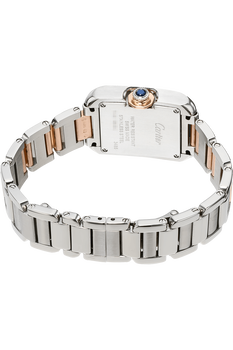 Tank Anglaise Rose Gold and Stainless Steel Quartz