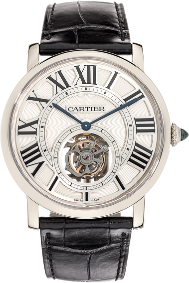 Rotonde Flying Tourbillon White Gold Manual