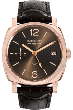 Radiomir 1940 GMT Oro Rosso Rose Gold Manual