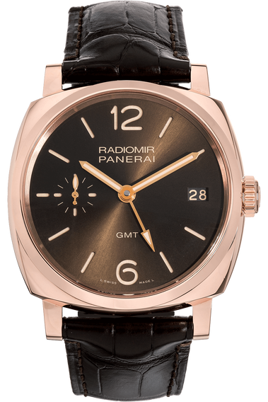 Radiomir 1940 GMT Oro Rosso Rose Gold Manual