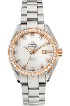 Seamaster Aqua Terra Co-Axial Rose Gold and Stainless Steel