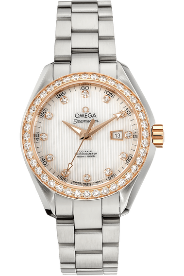 Seamaster Aqua Terra Co-Axial Rose Gold and Stainless Steel