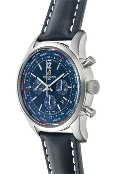 Transocean Chronograph Unitime Stainless Steel Automatic