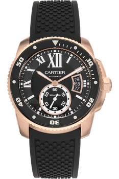 Calibre de Cartier Diver Rose Gold Automatic