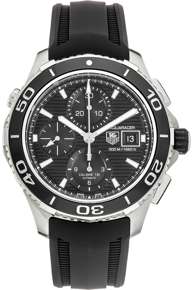 Aquaracer 500 Calibre 16 Chronograph Stainless Steel