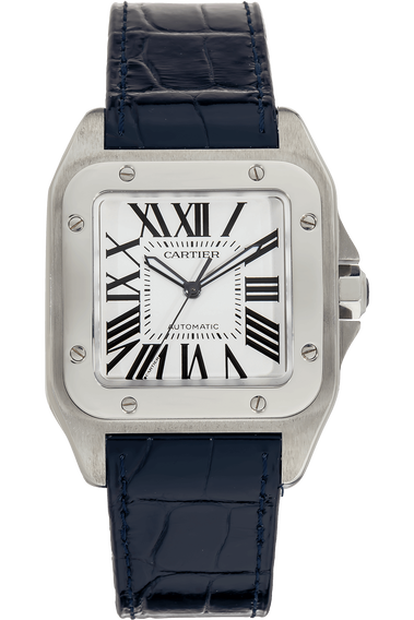 Pre-Owned Cartier Santos 100 Anniversary (W20076X8)