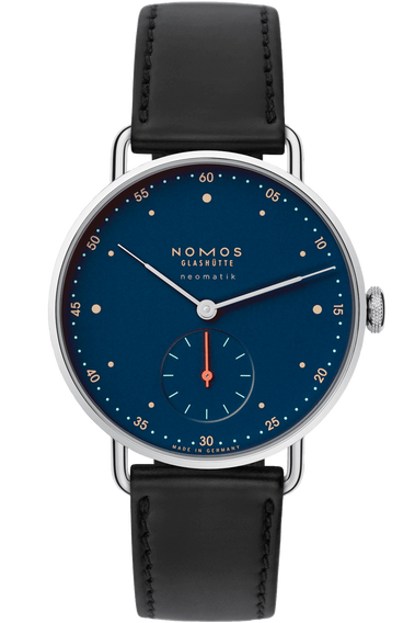 NOMOS Glash tte Metro neomatik nachtblau 1110