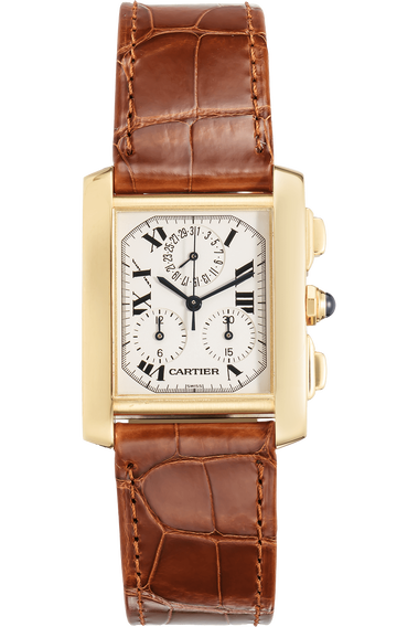 Tank Francaise Chronograph Yellow Gold Quartz