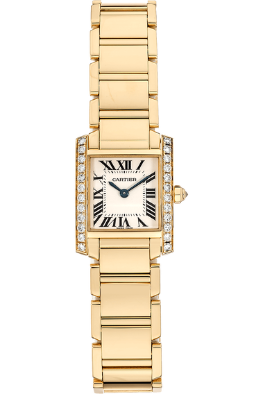 Tank Francaise Yellow Gold Quartz