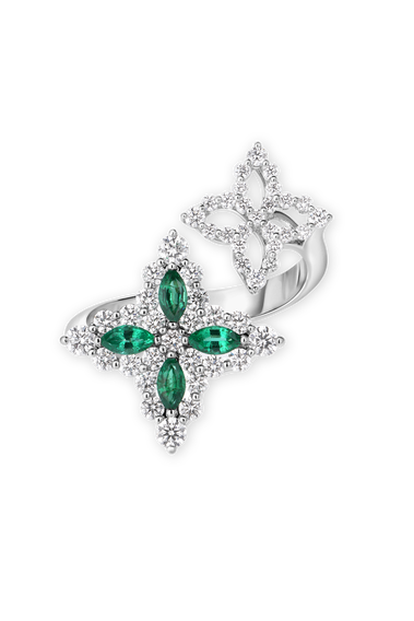 Venetian Princess Bypass Ring