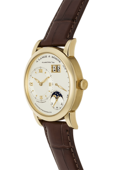 Lange 1 Moonphase Yellow Gold Manual