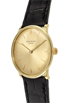 Calatrava Reference 2573 Circa 1960s Yellow Gold Manual