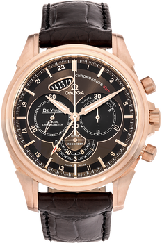 De Ville Chronoscope Co-Axial GMT Chronograph Rose Gold Automatic