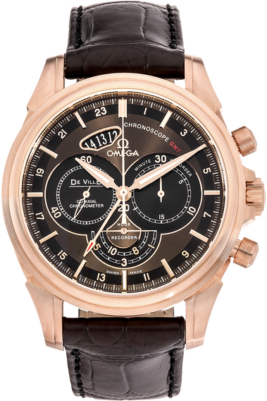 De Ville Chronoscope Co-Axial GMT Chronograph Rose Gold Automatic
