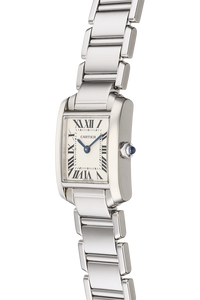 Tank Francaise White Gold Quartz