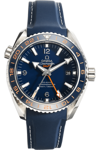Seamaster Planet Ocean Co-Axial GMT GoodPlanet Stainless Steel Automatic