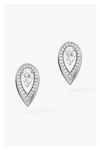 Fiery Studs 0.25CT in White Gold