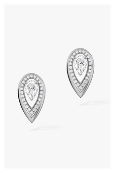 Fiery Studs 0.25CT in White Gold