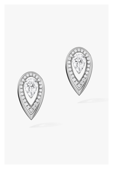 Fiery Studs 0.25CT in White Gold