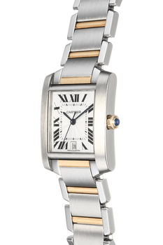 Tank Francaise Yellow Gold and Stainless Steel Automatic