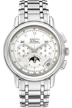 El Primero Chronomaster Moon Phase Stainless Steel Automatic
