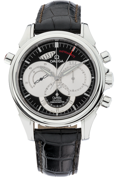 De Ville Chronoscope Co-Axial Rattrapante Stainless Steel