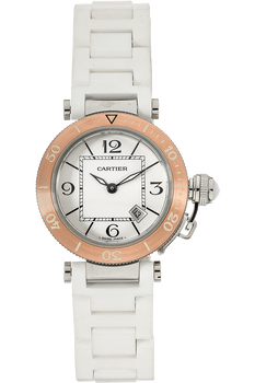 Pasha Seatimer Rose Gold and Stainless Steel Quartz