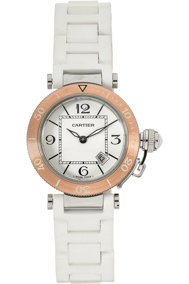 Pasha Seatimer Rose Gold and Stainless Steel Quartz