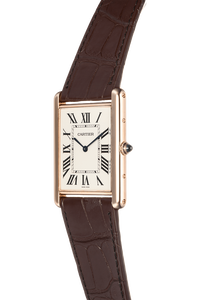 Tank Louis Cartier Rose Gold Manual