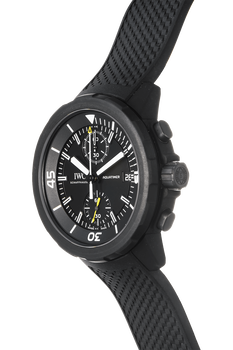Aquatimer Chronograph Edition &quot;Galapagos Islands&quot; Rubber Coated Stainless Steel Automatic