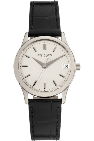 Calatrava Reference 3998 White Gold Automatic