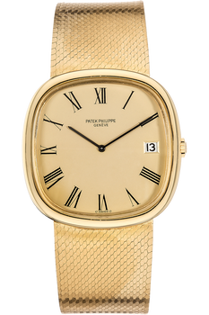Jumbo Ellipse Reference 3604 Circa 1970s Yellow Gold Automatic