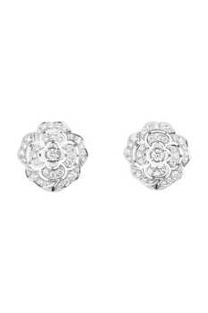 chanel camelia earrings