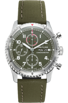 Aviator 8 Curtiss Warhawk Chronograph Stainless Steel Automatic