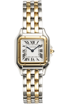 Panthere Yellow Gold and Stainless Steel Quartz