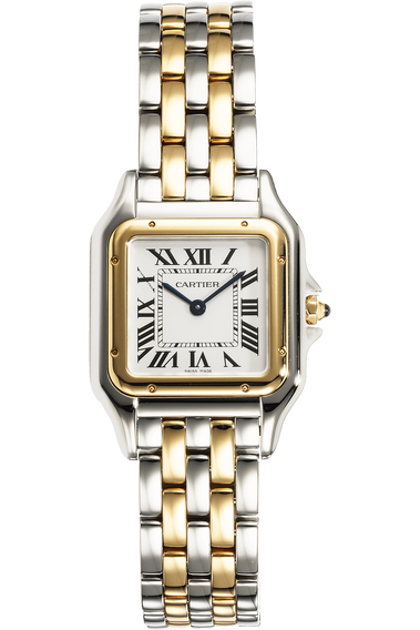 Panthere Yellow Gold and Stainless Steel Quartz